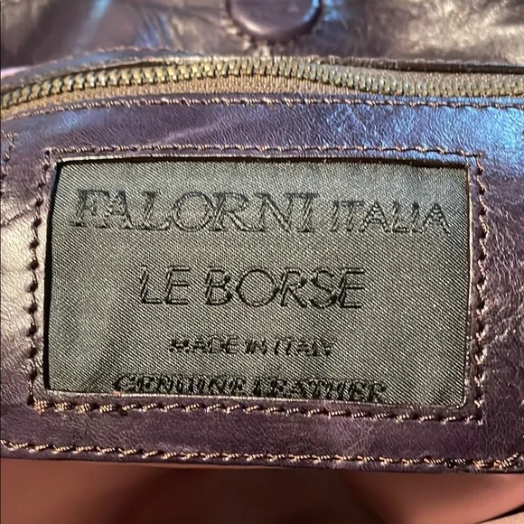 Falorni  Italia Leather Handbag - Picture 2 of 7